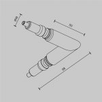 Комплектующие для систем освещения с токоведущими элементами Technical CA006EC-BS