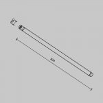 Комплектующие для систем освещения с токоведущими элементами Technical CA011-L900-B