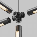 Комплектующие для систем освещения с токоведущими элементами Technical CA019L4C-B