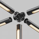 Комплектующие для систем освещения с токоведущими элементами Technical CA020L5C-B