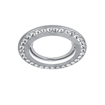 Светильник Gauss Strass CA030 Круг. Кристал/Хром, Gu5.3