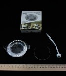 Светильник Gauss Strass CA030 Круг. Кристал/Хром, Gu5.3