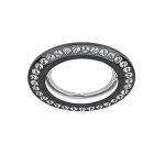 Светильник Gauss Strass CA031 Круг. Кристал/Черный, Gu5.3 (CA031)