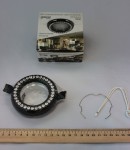 Светильник Gauss Strass CA038 Круг. Кристал/Черный, Gu5.3 (CA038)