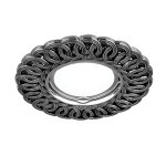 Светильник Gauss Antique CA042 Круг. Серебро/Черный Gu5.3 (CA042)