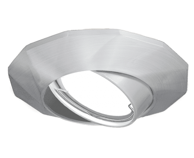 Светильник Gauss Metal Exclusive CA080 Круг. Матовый алюминий, Gu5.3