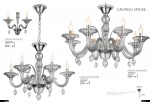 Люстра Crystal lux CAETANO SP-PL8 SMOKE 1291/308