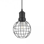 Ideal Lux CAGE SP1 ROUND NERO Светильник подвесной