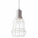 Ideal Lux CAGE SP1 SQUARE BIANCO Светильник подвесной