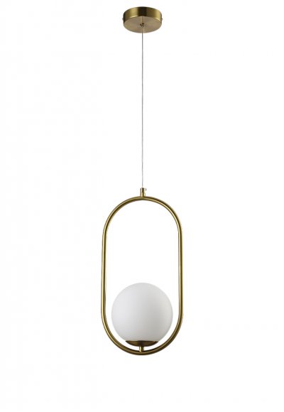 Светильник подвесной Crystal Lux CALLE SP1 BRASS (0281/202)