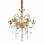 Люстра Ideal lux CANALETTO SP6 AMBRA (114521)