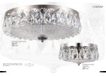 Светильник потолочный Crystal Lux CANARIA PL6 D480 NICKEL (1311/106)