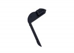алюминиевая боковая глухая заглушка для профиля DL18508 Donolux CAP 18508.1 Black