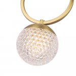 Светильник подвесной Crystallux CAROLINA SP1 V1 BRASS CAROLINA