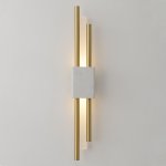 Бра Crystal Lux CARTA AP6W LED WHITE/BRASS