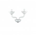 Светильник бра Ideal lux CASANOVA AP2 BIANCO (116617)