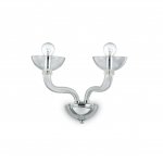 Светильник бра Ideal lux CASANOVA AP2 TRASPARENTE (116600)