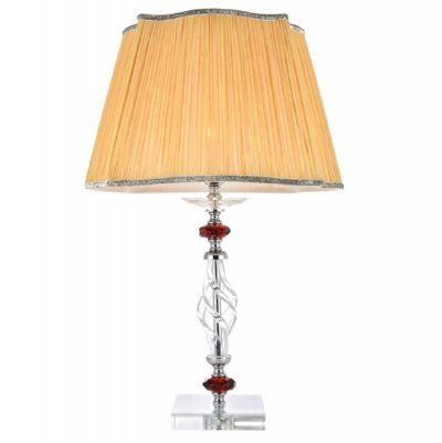 

Настольная лампа CATARINA LG1 GOLD/TRANSPARENT-COGNAC (1360/501) Crystal lux, 1360/501