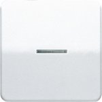 JUNG CD 500/CD plus Бел Накладка светорегулятора/выключателя нажимного с индикацией (CD1561.07UWW)