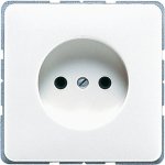 JUNG CD 500/CD plus Серый Розетка б/з (CD511GR)