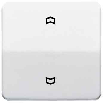 JUNG CD 500/CD plus Бел Накладка нажимного электронного жалюзийного выключателя с ДУ(радио) (CD5232FWW) JUNG CD 500/CD plus Бел Накладка нажимного электронного жалюзийного выключателя с ДУ(радио) (CD5232FWW)