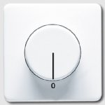 JUNG CD 500/CD plus Платина Накладка для регулятора частоты вращения (CD540.20PT)