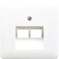 JUNG CD 500/CD plus Черный Накладка 2-ой наклонной ТЛФ/комп розетки (CD569-2UASW) JUNG CD 500/CD plus Черный Накладка 2-ой наклонной ТЛФ/комп розетки (CD569-2UASW)