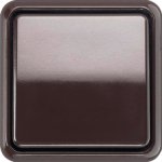 JUNG CD ударопрочн. Коричневый Рамка 1-я (CD581WUBR)