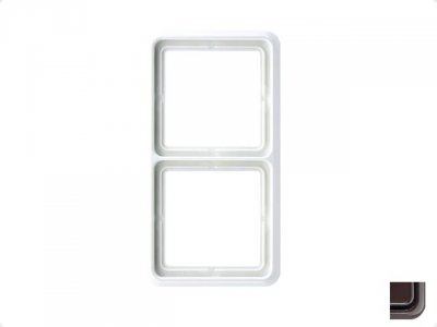 JUNG CD ударопрочн. Коричневый Рамка 2-я (CD582WUBR) JUNG CD ударопрочн. Коричневый Рамка 2-я (CD582WUBR)