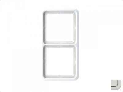 JUNG CD ударопрочн. Светло-серый Рамка 2-я (CD582WULG) JUNG CD ударопрочн. Светло-серый Рамка 2-я (CD582WULG)
