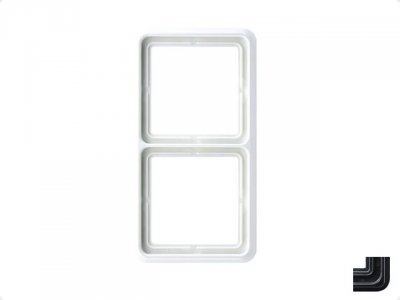 JUNG CD ударопрочн. Черный Рамка 2-я (CD582WUSW) JUNG CD ударопрочн. Черный Рамка 2-я (CD582WUSW)