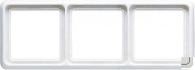 JUNG CD 500 Светло-серый Рамка 3-я (CD583LG) JUNG CD 500 Светло-серый Рамка 3-я (CD583LG)