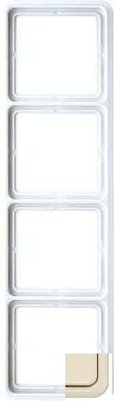 JUNG CD ударопрочн. бежевый Рамка 4-я (CD584WUW) JUNG CD ударопрочн. бежевый Рамка 4-я (CD584WUW)