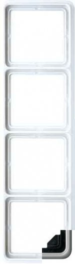 JUNG CD 500 Платина Рамка 5-я (CD585PT)