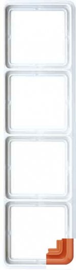 JUNG CD ударопрочн. Оранжевый Рамка 5-я (CD585WUO)