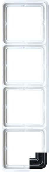 JUNG CD ударопрочн. Черный Рамка 5-я (CD585WUSW) JUNG CD ударопрочн. Черный Рамка 5-я (CD585WUSW)