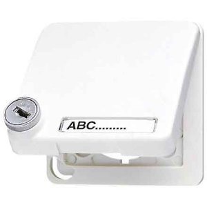 JUNG CD ударопр. Серый Откидная крышка с замком с полем для надписи для изделий 50х50 (CD590BFSLNAKLGR) JUNG CD ударопр. Серый Откидная крышка с замком с полем для надписи для изделий 50х50 (CD590BFSLNAKLGR)