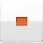 JUNG CD 500/CD plus Светло-серый Клавиша 1-я с/п с оранжевой линзой   (CD590KOLG)