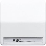 JUNG CD 500/CD plus Черный Клавиша 1-я с полем для надписи (CD590NASW)