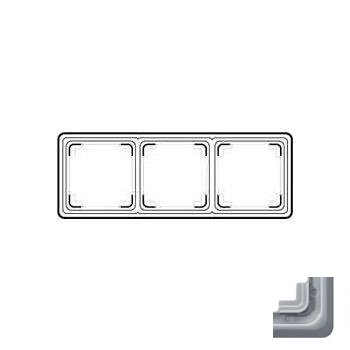 JUNG CD plus Светло-серый Рамка 3-я (CDP583LG) JUNG CD plus Светло-серый Рамка 3-я (CDP583LG)
