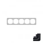 JUNG CD plus Черный Рамка 5-я (CDP585SW)