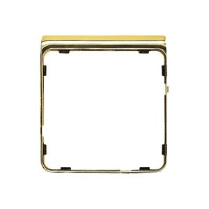 JUNG CD plus Внешняя цветная рамка Полированное золото (CDP82GGO) JUNG CD plus Внешняя цветная рамка Полированное золото (CDP82GGO)