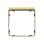 JUNG CD plus Внешняя цветная рамка Полированное золото (CDP82GGO)