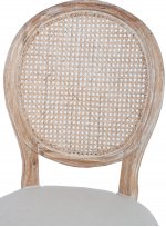 Дизайнерский обеденный стул Memos MAK interior CF-1882 Бежевый