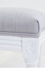 Дизайнерский обеденный стул Miro White and Grey MAK interior CF-1916A-W Серый