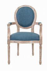 Мягкое полукресло с подлокотниками Diella Blue MAK interior CF-1916B-B Синий