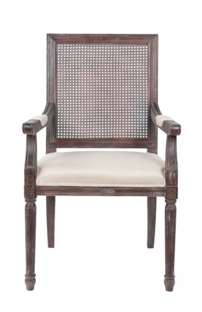 Мягкий стул с подлокотниками Wilton MAK interior CF-1998B-O Бежевый