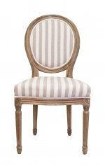 Стул Miro Pinstripe V2 MAK interior CH-211-1-P Белый, Серый