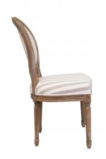 Стул Miro Pinstripe V2 MAK interior CH-211-1-P Белый, Серый