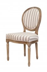 Стул Miro Pinstripe V2 MAK interior CH-211-1-P Белый, Серый